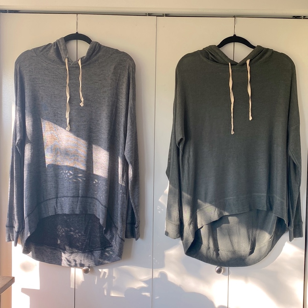 BUNDLE of TWO Slouchy Hoodies